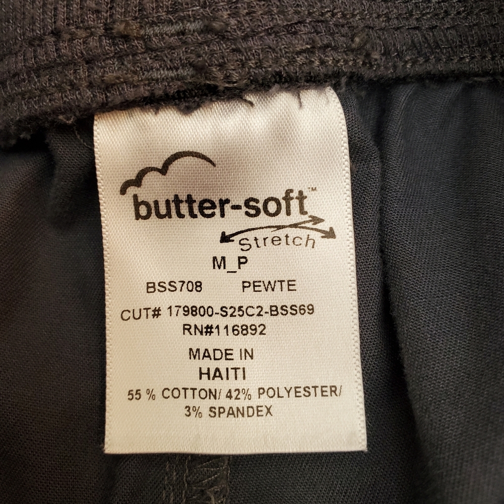 2 Pairs-Petite Cargo Jogger Scrub Pants - Picture 3 of 7